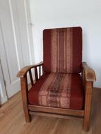 Vintage rookstoel houten stoel leunstoel, Huis en Inrichting, Fauteuils, Gebruikt, Hout, Ophalen