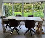 Eetkamer tafel 210 x 90 cm, Huis en Inrichting, Tafels | Eettafels, Ophalen, Gebruikt, 200 cm of meer, 50 tot 100 cm