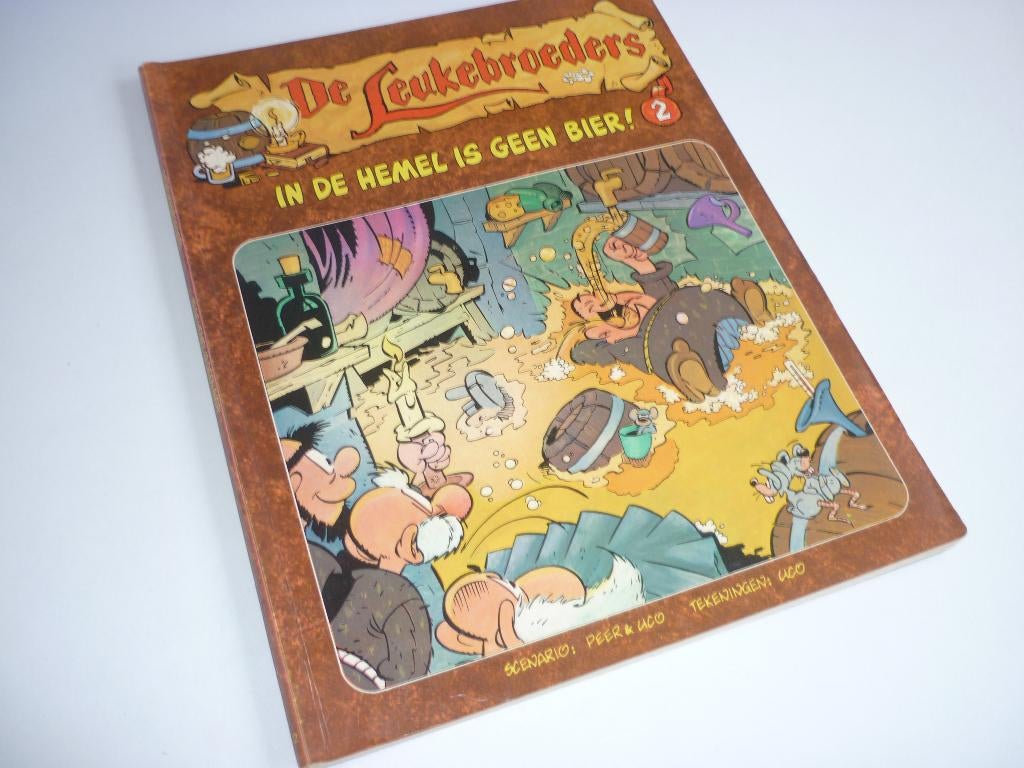 Peer en Uco: de Leukebroeders deel 2, Eén stripboek, Ophalen of Verzenden, Gelezen