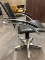 Kappersstoel met Pomp, Huis en Inrichting, Bureaustoelen, Ophalen of Verzenden, Gebruikt, Zwart, Bureaustoel