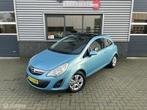 Opel Corsa 1.2-16V Edition 1e Eig Airco Pano TOPSTAAT!, Voorwielaandrijving, 450 kg, Gebruikt, Huisgarantie