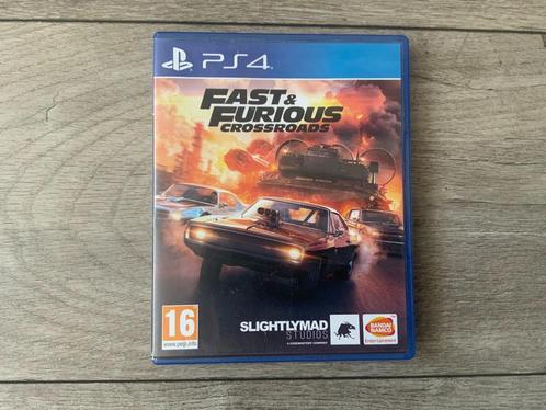 Playstation 4 - Fast & Furious Crossroads PS4 Cross Roads, Spelcomputers en Games, Games | Sony PlayStation 4, Zo goed als nieuw