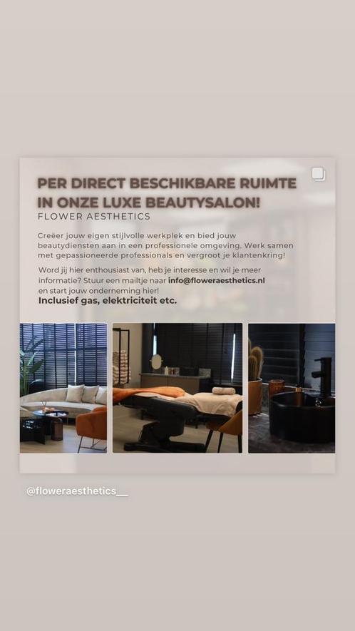 Kamer te huur in een luxe beautysalon in Rijswijk !, Huizen en Kamers, Kamers te huur, Den Haag