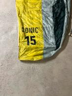 Flysurfer Sonic4 15m + Fusion Control Bar L, Watersport en Boten, Kitesurfen, Gebruikt, Bar, 15 m², Geen board