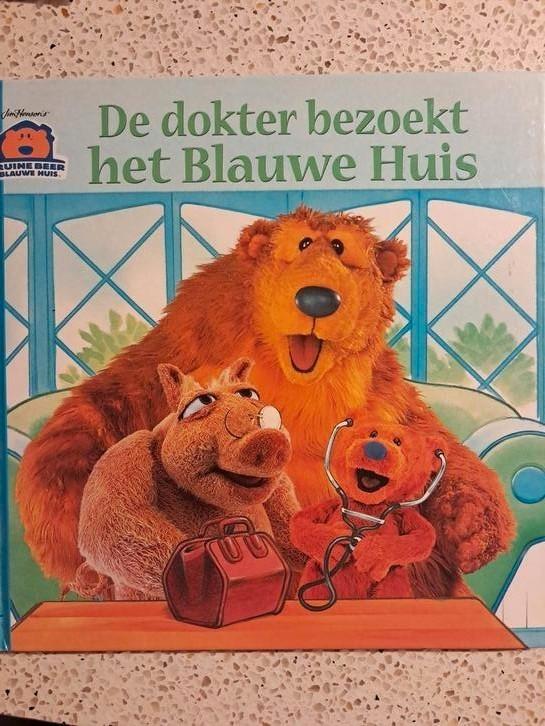 De dokter bezoekt het blauwe huis, Boeken, Kinderboeken | Kleuters, Zo goed als nieuw, Fictie algemeen, Ophalen of Verzenden