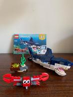 Lego Creator 3-in-1 Diepzeewezens 31088, Ophalen of Verzenden, Zo goed als nieuw, Complete set, Lego