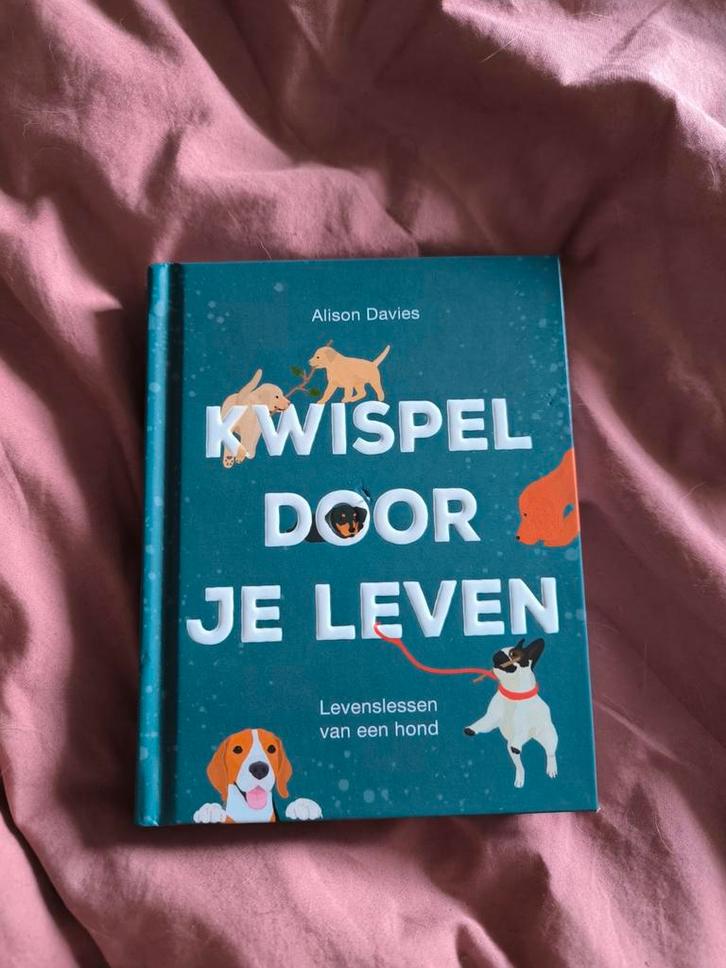 Alison Davies - Kwispel door je leven, Boeken, Dieren en Huisdieren, Zo goed als nieuw, Honden, Ophalen of Verzenden