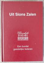 Uit Sions zalen - klavarskribo, bundel geestelijke liederen, Boeken, Ophalen of Verzenden