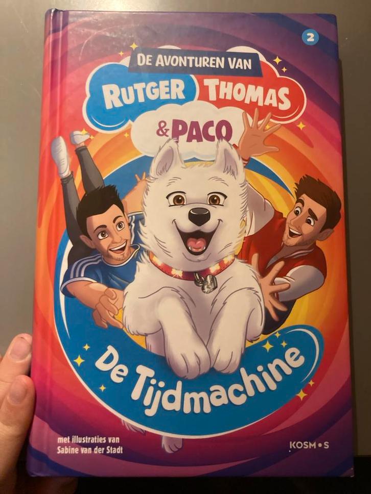 Rutger Vink - De Tijdmachine, Boeken, Kinderboeken | Jeugd | onder 10 jaar, Zo goed als nieuw, Fictie algemeen, Ophalen of Verzenden
