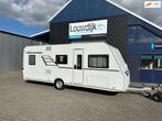 ERIBA Living 565 ’19 (6 pers., Stapelbed, Vastbed), Caravans en Kamperen, Caravans, 7 tot 8 meter, Bedrijf, Treinzit, Eriba