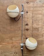 Vintage GEPO Space Age Retro Wandlamp Creme Kleurig Izgs, Ophalen of Verzenden, Zo goed als nieuw, Metaal, Space Age GEPO Retro