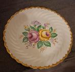 Twee sierborden met 22 karaat gouden rand (bieden), Antiek en Kunst, Ophalen