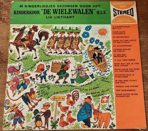 LP:  Kinderkoor De Wielewalen - 49 kinderliedjes ...  (1), Cd's en Dvd's, Vinyl | Kinderen en Jeugd, Gebruikt, Verhaal of Sprookje