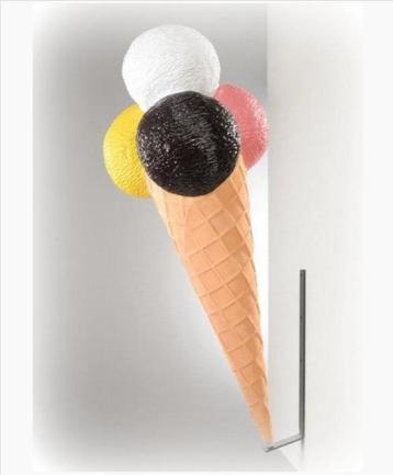 Schepijs XL hangend staand 150 cm - schepijsje met beugel beschikbaar voor biedingen