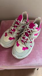 Mooie z.g.a.n. witte sneakers met roze van Isabel Marant 37, Isabel Marant, Wit, Ophalen of Verzenden, Sneakers of Gympen