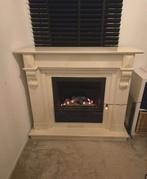 Schouw creme, Huis en Inrichting, Haarden, Ophalen of Verzenden, Zo goed als nieuw, Vrijstaande haard, Elektrische haard