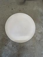 Groot rond dienblad, plateau + gratis kom, Huis en Inrichting, Woonaccessoires | Dienbladen, Ophalen, Gebruikt, Rond, Hout