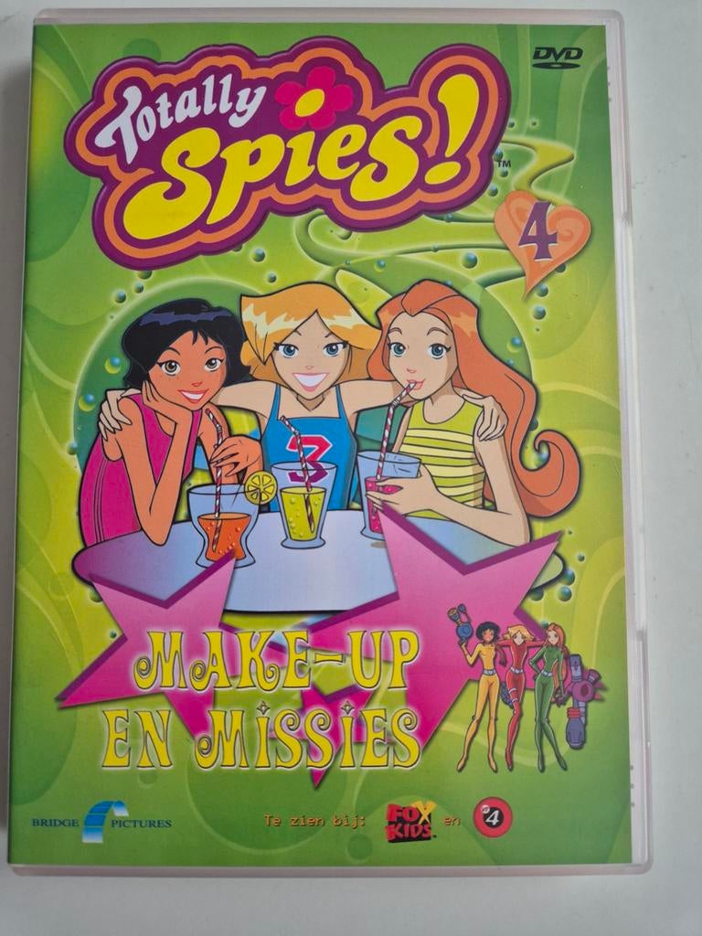 Totally Spies! Make-Up en Missies DVD, Cd's en Dvd's, Avontuur, Alle leeftijden, Ophalen of Verzenden, Zo goed als nieuw