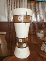 Vaas Duits aardewerk matte ecru ondergrond!, Antiek en Kunst, Ophalen of Verzenden