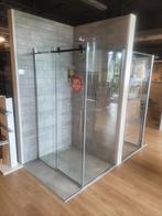 Douchecabine schuif deur 120x90 chroom, Ophalen, Zo goed als nieuw