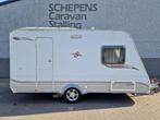 Sterckeman Starlett 420 CP  incl. mover en voortent, Caravans en Kamperen, Sterckeman, Bedrijf, Treinzit, 4 tot 5 meter