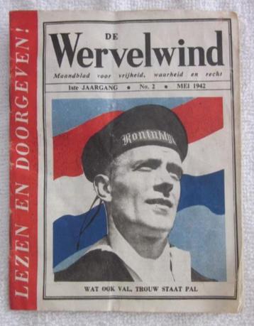 De Wervelwind 1e Jaargang no.2 Mei 1942. beschikbaar voor biedingen