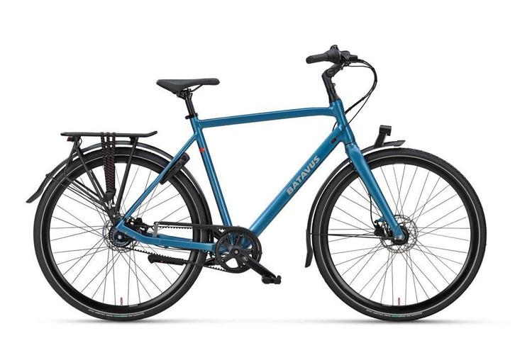 BATAVUS Dinsdag Exclusive-HN7 Heren Blauw Glans 61cm 2024, Fietsen en Brommers, Fietsen | Heren | Herenfietsen, Nieuw, Batavus