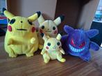 Vintage pokemon knuffels Pikachu en Gengar, Ophalen of Verzenden, Zo goed als nieuw, Overige typen