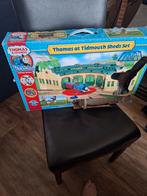 Thomas ttidmouth sheds set  niet compleet mis 1 groene iets, Ophalen of Verzenden, Gebruikt