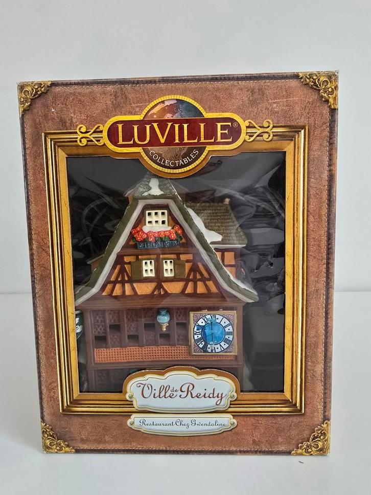 LuVille 'Ville de Reidy' Kerstdorp, Diversen, Kerst, Zo goed als nieuw, Ophalen