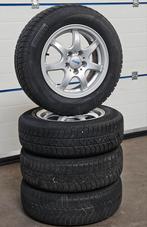 14 inch Orig SKODA Fabia velgen+Goede Banden 5x100 Polo, Ophalen, 14 inch, 185 mm, Alutec