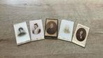 CDV.5 Stuks, Verzamelen, Foto's en Prenten, Ophalen of Verzenden, Voor 1940, Gebruikt, Buitenland