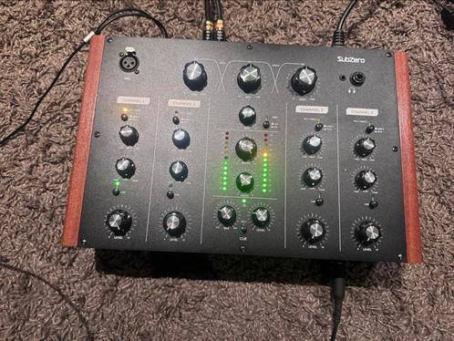 SubZero 4 Channel Rotary DJ Mixer wood., Muziek en Instrumenten, Mengpanelen, Nieuw, 5 tot 10 kanalen, Microfooningang, Ophalen of Verzenden