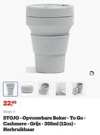 Nieuwe Stojo collapsible cup te koop, Ophalen of Verzenden, Nieuw, Overige materialen, Overige stijlen
