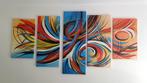 5 luik schilderij, Ophalen