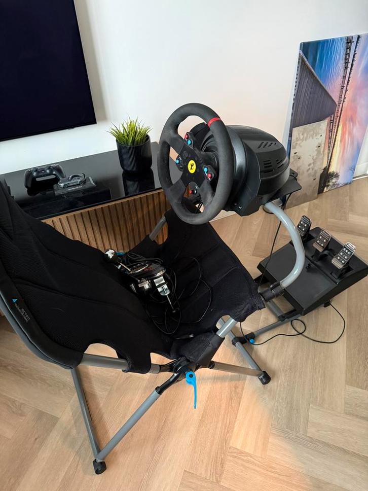 Thrustmaster T300 GT RS Ferrari + Thrust shifter + Logi Play, Spelcomputers en Games, Spelcomputers | Sony PlayStation Consoles | Accessoires