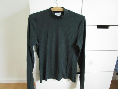 Cotton Club - donkergroen shirt maat L, Kleding | Dames, Truien en Vesten, Zo goed als nieuw, Maat 42/44 (L), Groen, Ophalen of Verzenden