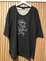 Moet weg zwarte sweater trui met glitter opdruk oto 64 50/52, Ladies size, Verzenden, Zwart, Trui of Vest