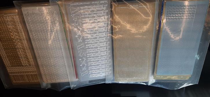 stickervellen, Hobby en Vrije tijd, Stickers en Plaatjes, Nieuw, Meerdere stickers, Ophalen