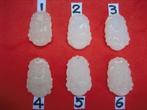 Echte chinees /chinese jade hangers,astrologie's, pakje 1, Overige voorstellingen, Nieuw, Ophalen of Verzenden, Steen of Mineraal