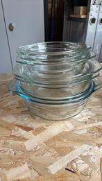 Glazen ovenschalen, Ophalen, Zo goed als nieuw, Glas