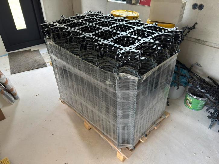 Circotherm vloerrasters EAS 16-18, vloerverwarming 42 matten, Doe-het-zelf en Verbouw, Verwarming en Radiatoren, Zo goed als nieuw