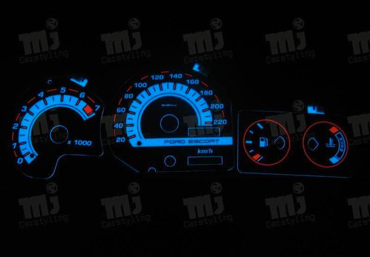 Ford Escort MK5/ MK6 - Indiglo Tellerplaten, Auto diversen, Tuning en Styling, Ophalen of Verzenden