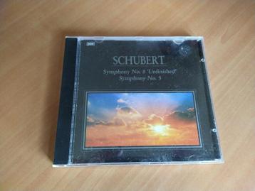 CD Schubert - Symphony No. 8 Unfinished - Symphony No. 5 beschikbaar voor biedingen
