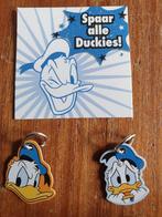 Duckie bedel bedeltje Donald Duck 2 stuks, Nieuw, Donald Duck, Ophalen of Verzenden, Beeldje of Figuurtje
