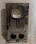 Kitchenette aanrecht met 2 ingebouwde kookplaten, Ophalen, Gebruikt, 100 tot 150 cm, Minder dan 100 cm
