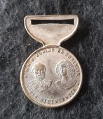 penning 25 jaar kroningsfeest Willem III en Sophie 1849-1874, Postzegels en Munten, Penningen en Medailles, Ophalen of Verzenden