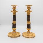 Empire kandelaars Rosier Paris, Ophalen of Verzenden, Koper of Brons