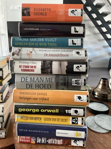Boekenpakket diverse auteurs gratis - Romans en Thrillers beschikbaar voor biedingen