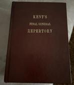Kents final general  repertory Homeopathy voor praktijk, Verzenden, Zo goed als nieuw, Dieet en Voeding
